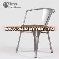 best price popular metal iron restaurant living room industrial chair